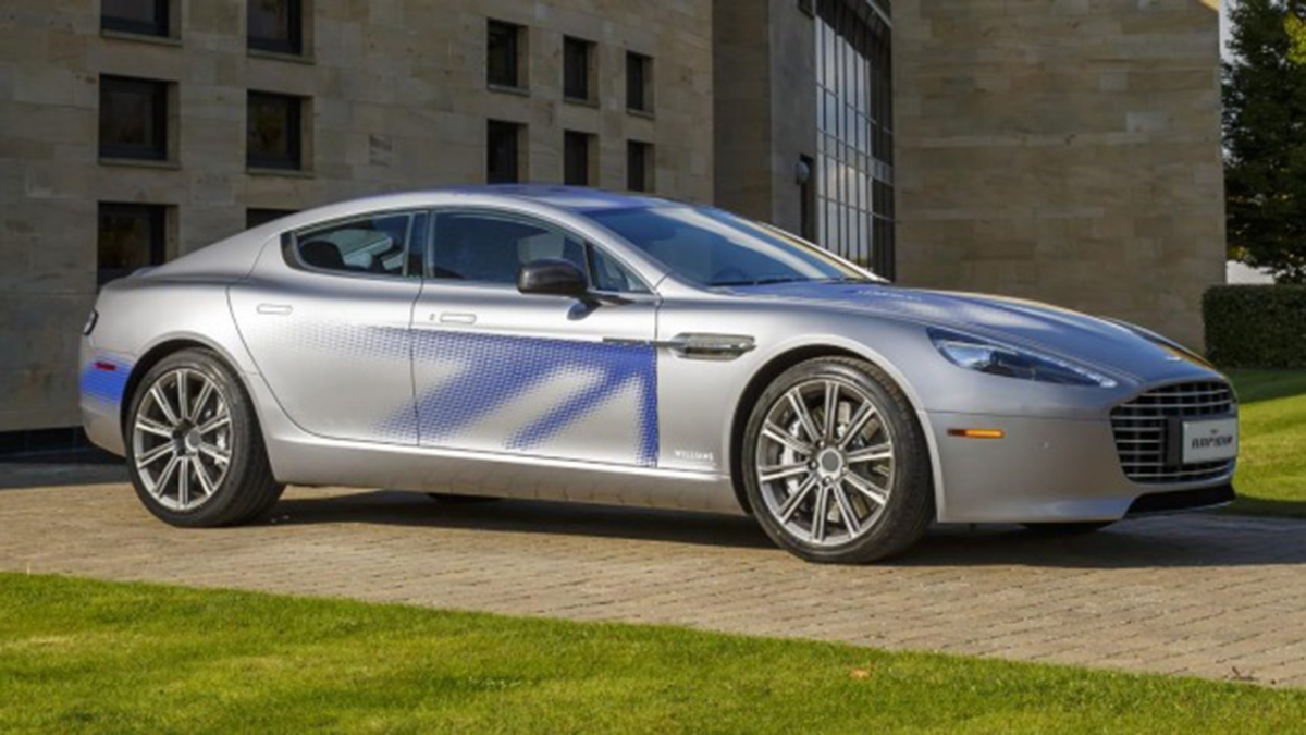 Aston Martin reveals electric Rapide