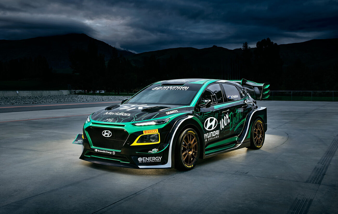 [MEDIA RELEASE] PRG and Hayden Paddon reveals spectacular Hyundai EV rally car
